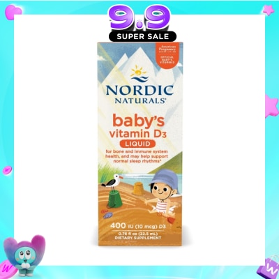 NORDIC NATURALS - Baby Vitamin D3 22.5ml image
