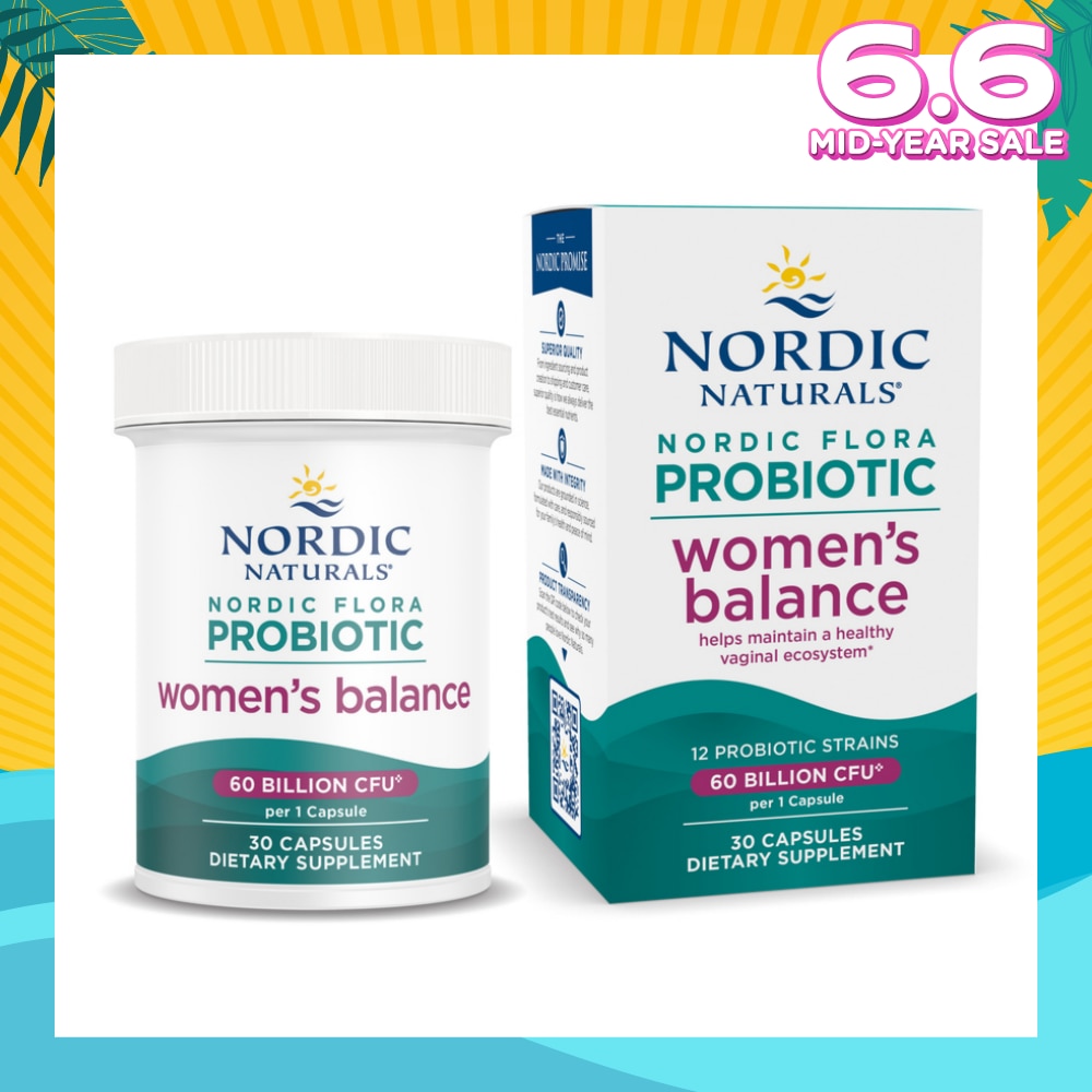 Nordic Flora Biotic Women's Balance Dietary Supplement Capsule 30s