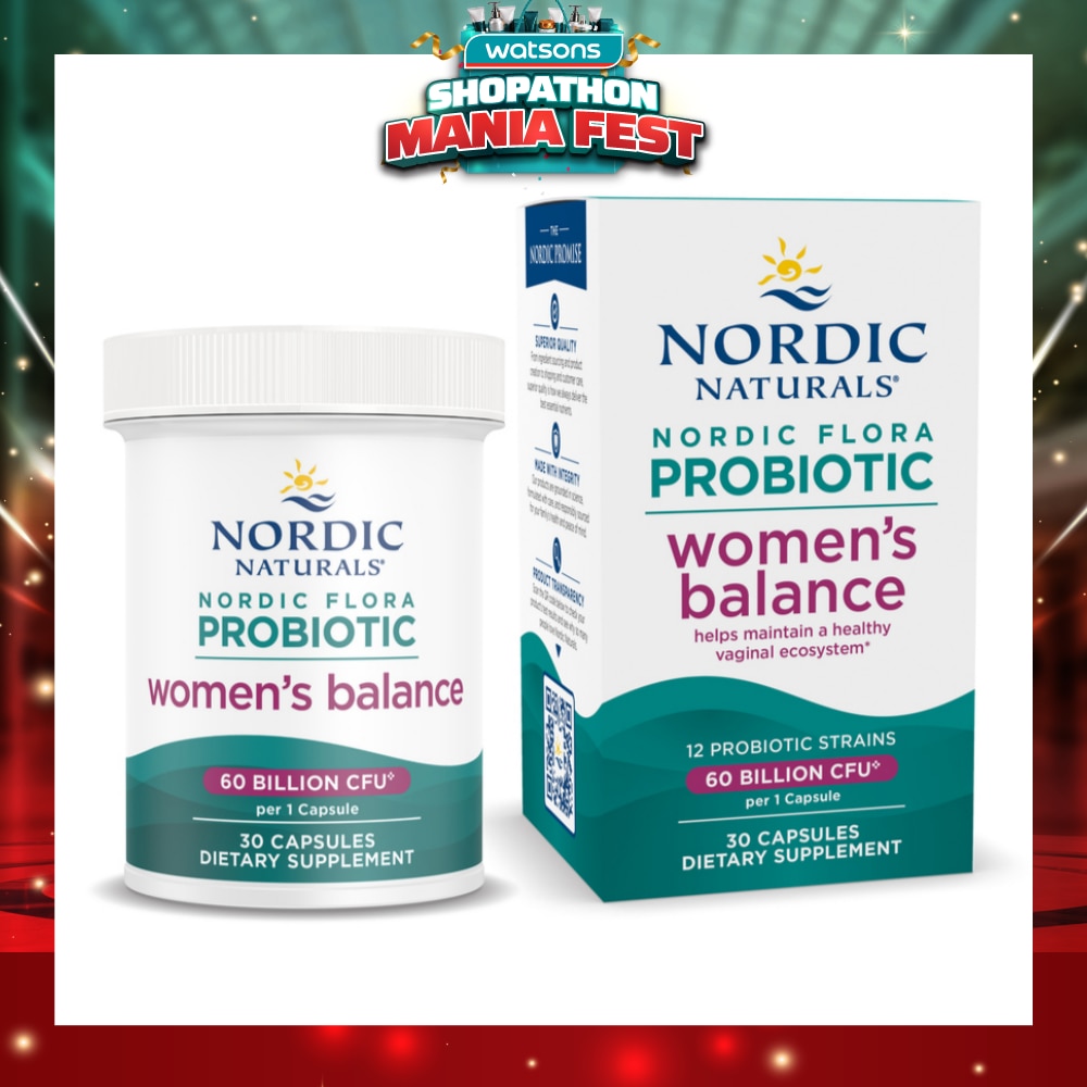 Nordic Flora Biotic Women's Balance Dietary Supplement Capsule 30s
