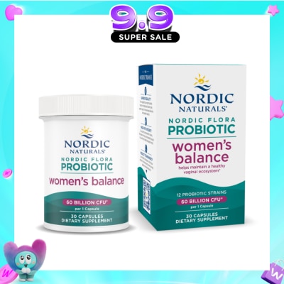 NORDIC NATURALS - Nordic Flora Biotic Women's Balance Dietary Supplement Capsule 30s (Expiry: Aug`2027) image