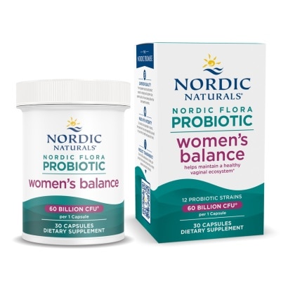 NORDIC NATURALS Nordic Flora Biotic Women's Balance Dietary Supplement Capsule 30s