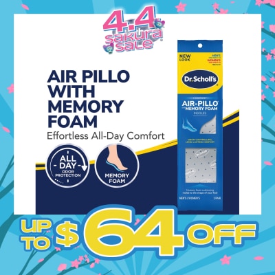 DR SCHOLL’S - Dr Scholl's Comfort Double Air Pillo 1 Pair