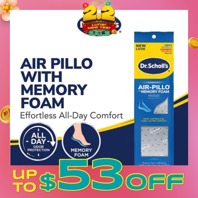 DR SCHOLL’S Dr Scholl's Comfort Double Air Pillo 1 Pair