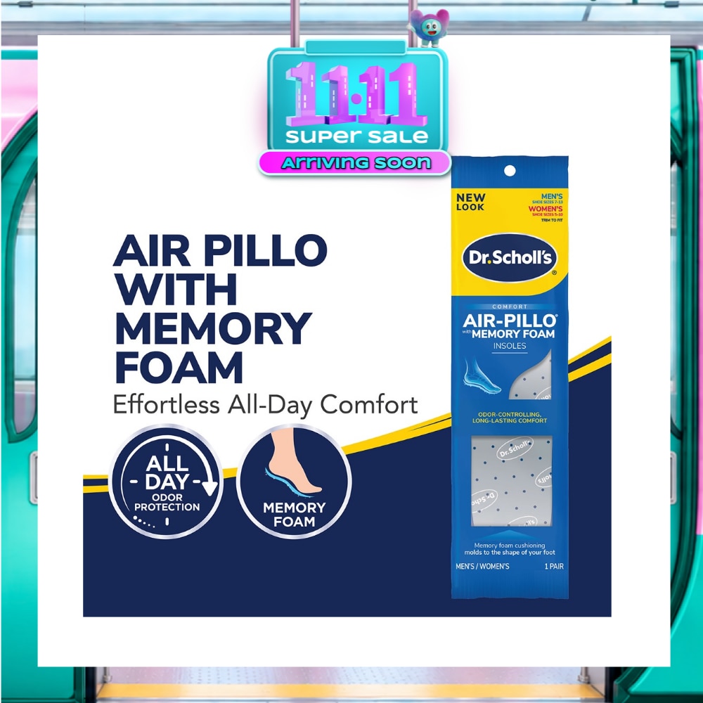 Dr Scholl's Comfort Double Air Pillo 1 Pair image