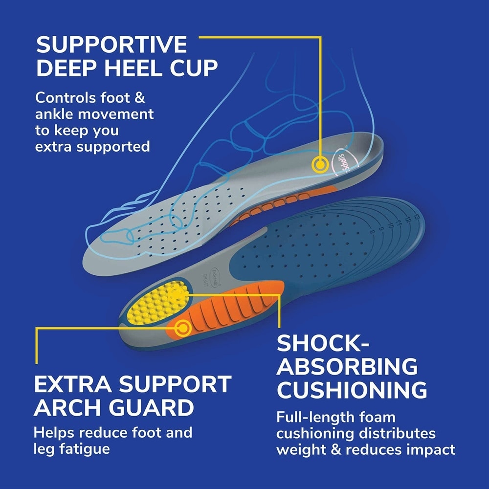 Dr Scholl's Pain Relief Heavy Duty Men 1 Pair