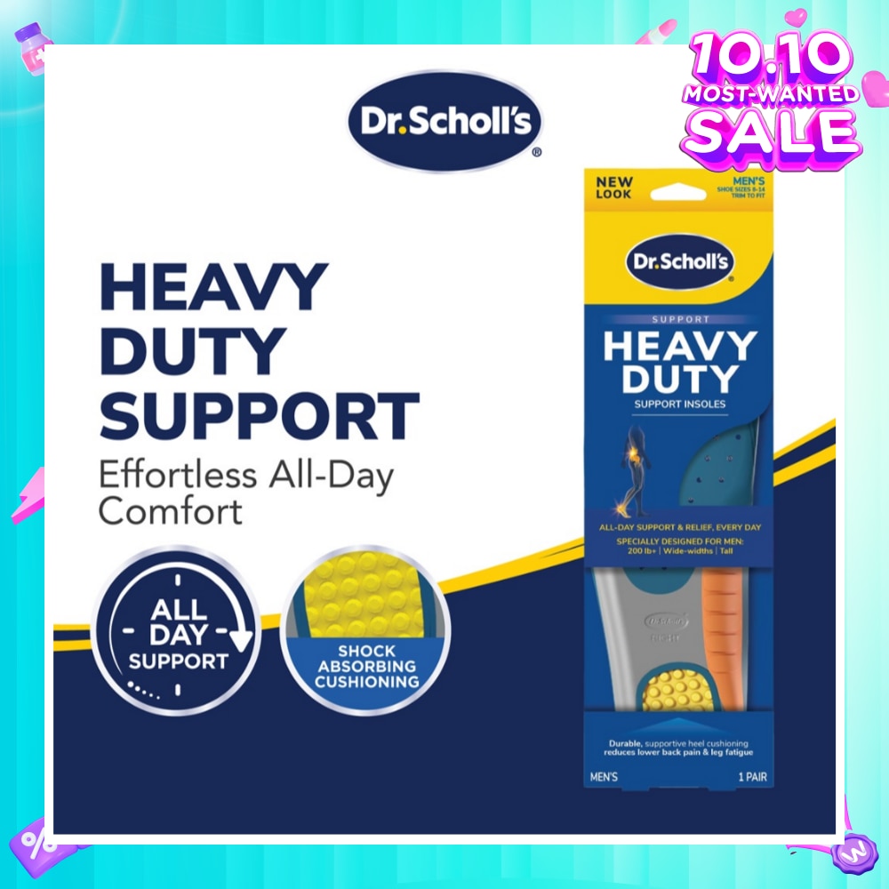Dr Scholl's Pain Relief Heavy Duty Men 1 Pair