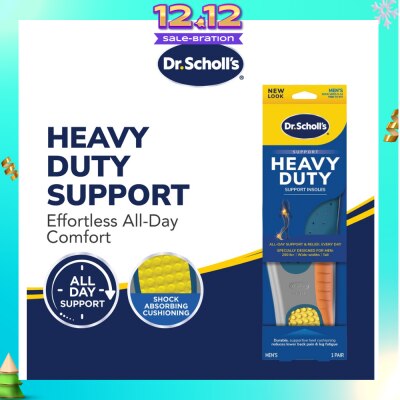 DR SCHOLL’S Dr Scholl's Pain Relief Heavy Duty Men 1 Pair