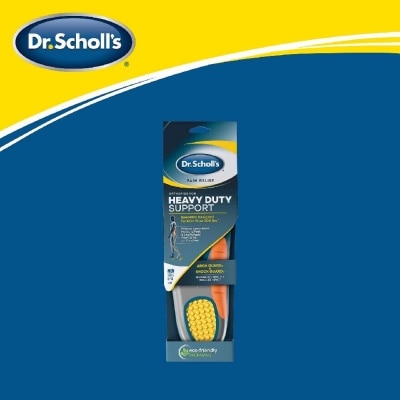 DR SCHOLL’S Pain Relief Heavy Duty Men (Support For Men Over 200 Pounds (91Kg) 1 Pair