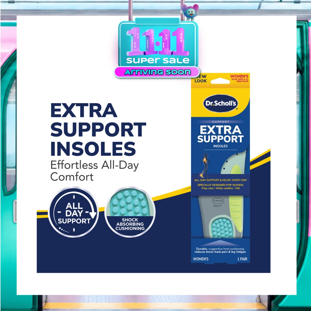 Dr Scholl's Pain Relief Extra Support Women 1 Pair image