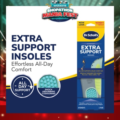 DR SCHOLL’S - Dr Scholl's Pain Relief Extra Support Women 1 Pair