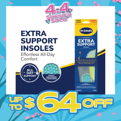 DR SCHOLL’S - Dr Scholl's Pain Relief Extra Support Women 1 Pair