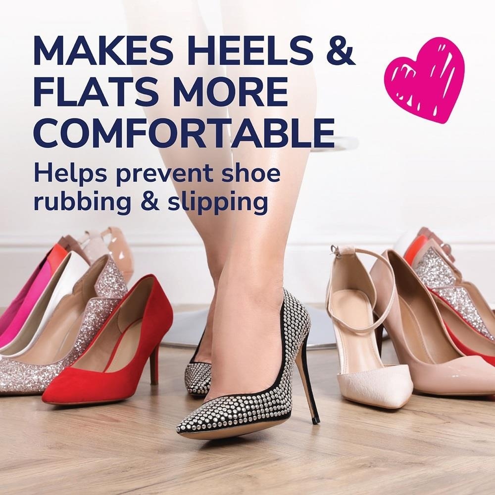 Dr Scholl's Stylish Step Heel Liners 3 Pairs