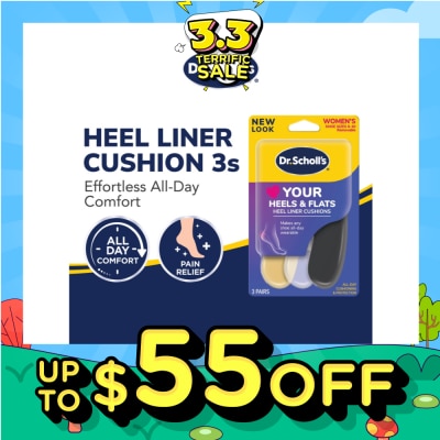 DR SCHOLL’S Dr Scholl's Stylish Step Heel Liners 3 Pairs