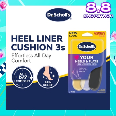 DR SCHOLL’S Dr Scholl's Stylish Step Heel Liners 3 Pairs