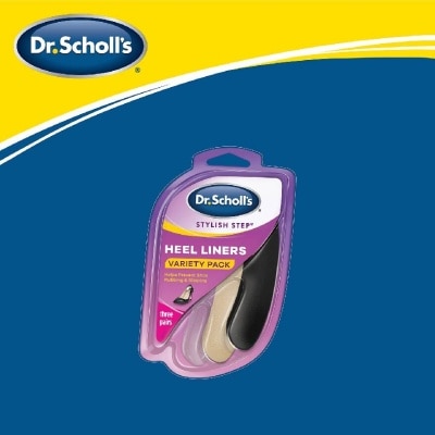 DR SCHOLL’S Stylish Step Heel Liners (Specifically For Women With Uncomfortable Rubbing At Their Heels) 3 Pairs