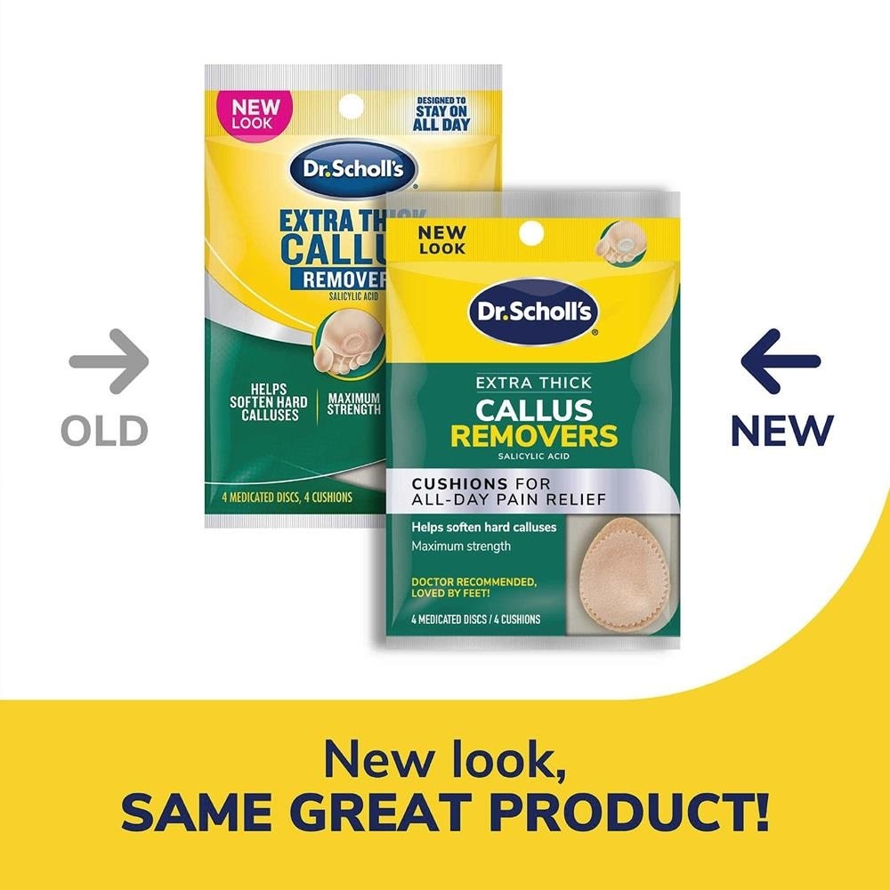 Dr Scholl's Extra Thick Callus Removers 4s