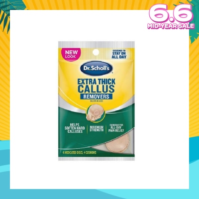 DR SCHOLL’S Dr Scholl's Extra Thick Callus Removers 4s