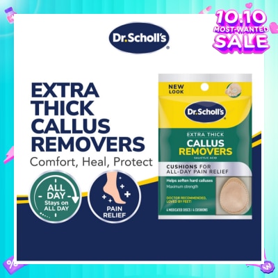 DR SCHOLL’S Dr Scholl's Extra Thick Callus Removers 4s
