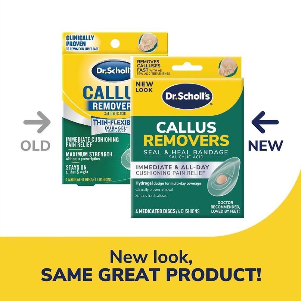 Dr Scholl's Duragel Callus Removers 4s