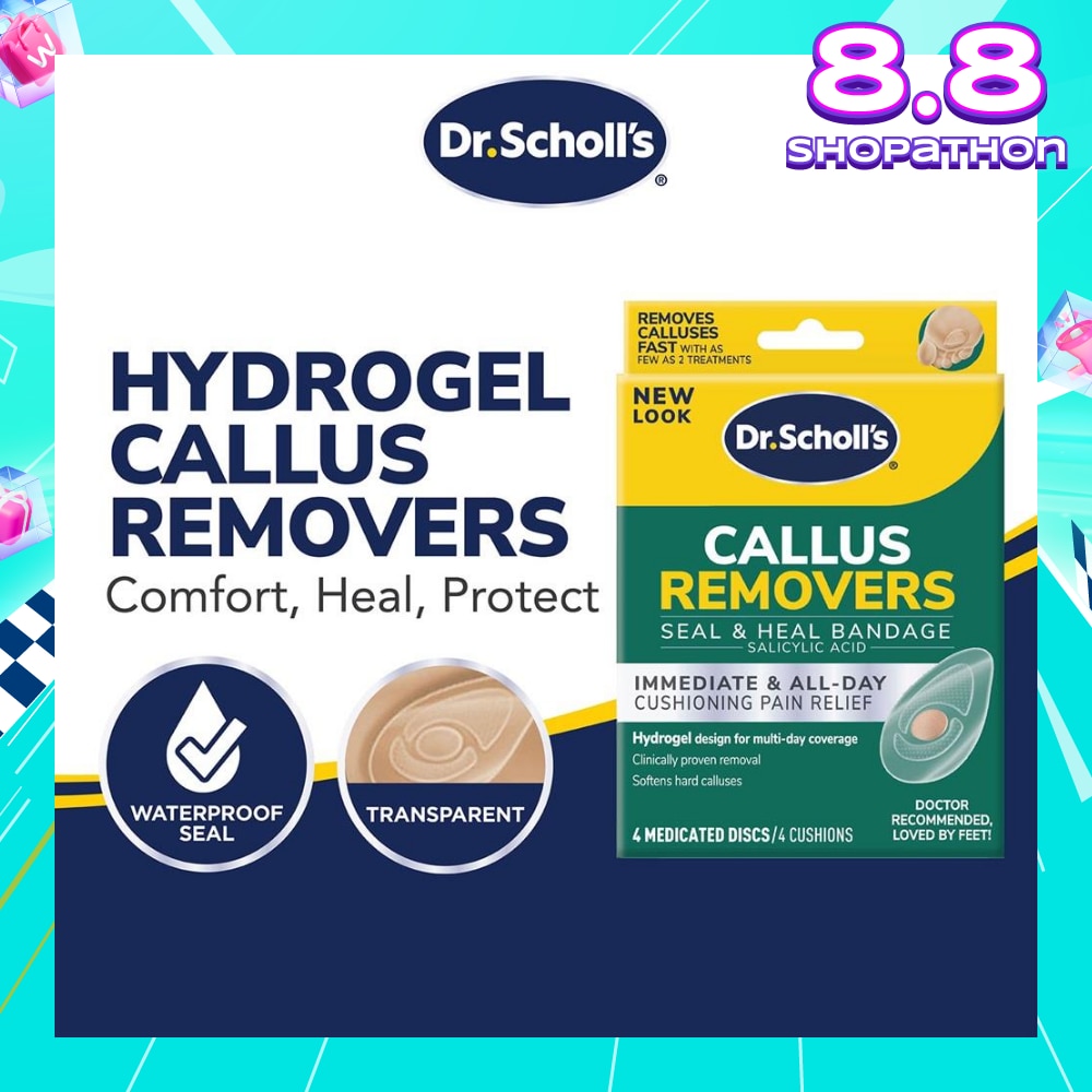 Dr Scholl's Duragel Callus Removers 4s