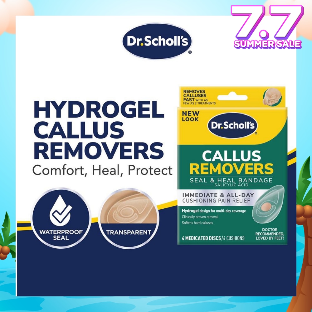 Dr Scholl's Duragel Callus Removers 4s