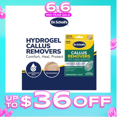 DR SCHOLL’S - Dr Scholl's Duragel Callus Removers 4s