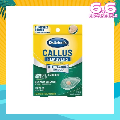 DR SCHOLL’S Dr Scholl's Duragel Callus Removers 4s