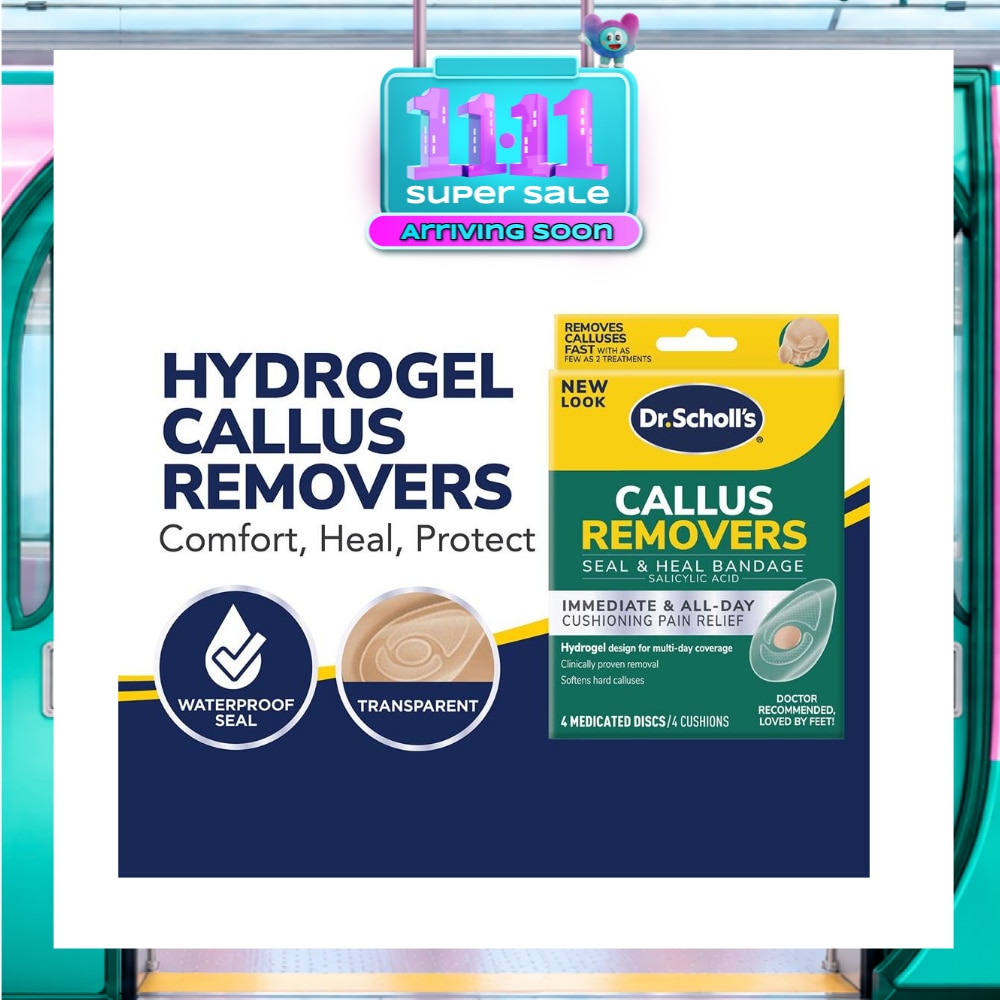 Dr Scholl's Duragel Callus Removers 4s image