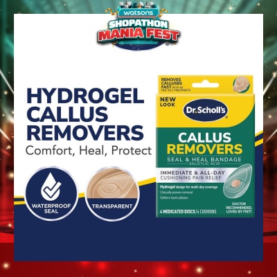 DR SCHOLL’S - Dr Scholl's Duragel Callus Removers 4s