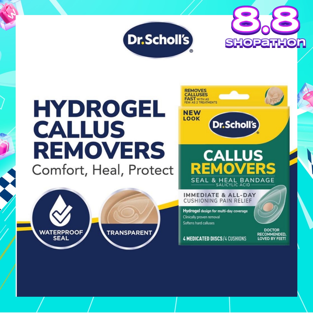 Dr Scholl's Duragel Callus Removers 4s