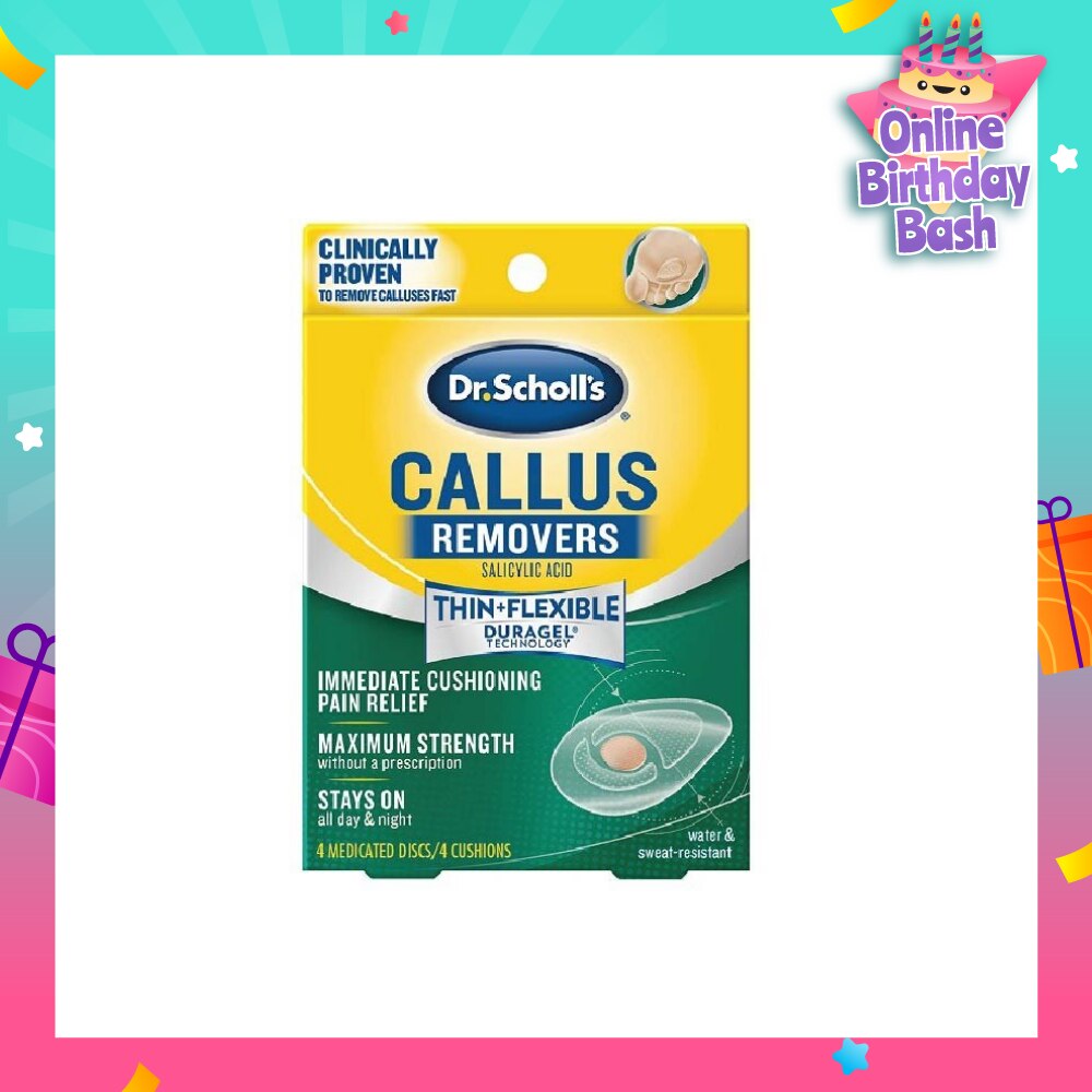 Dr Scholl's Duragel Callus Removers 4s