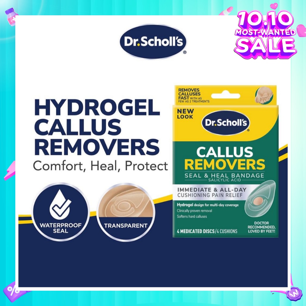 Dr Scholl's Duragel Callus Removers 4s