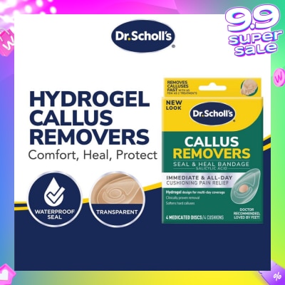 DR SCHOLL’S Dr Scholl's Duragel Callus Removers 4s