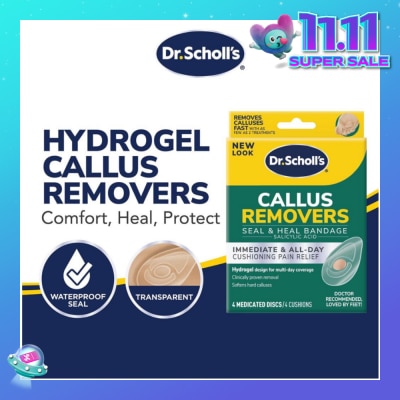 DR SCHOLL’S Dr Scholl's Duragel Callus Removers 4s