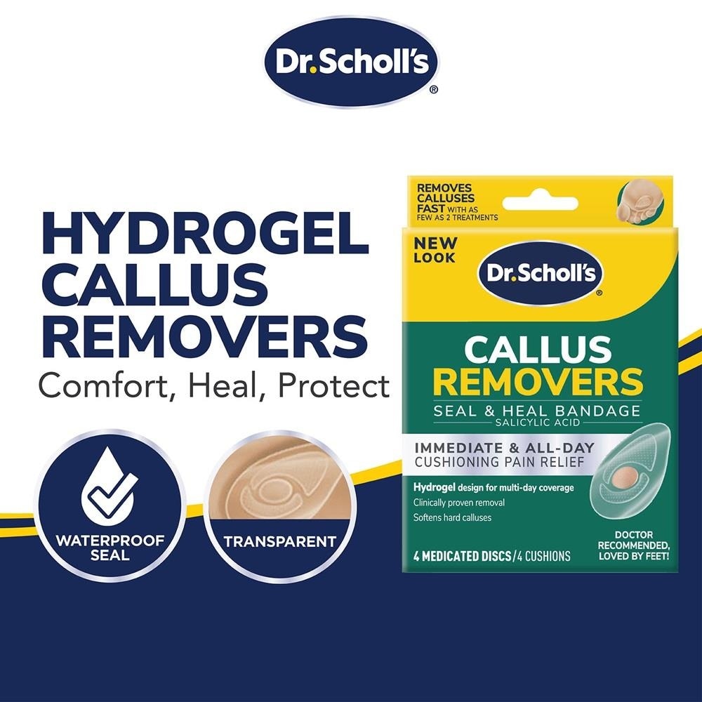 Dr Scholl's Duragel Callus Removers 4s