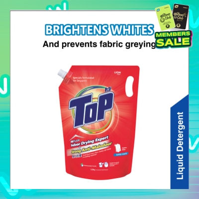 TOP Concentrated Liquid Detergent Super White Refill 1.6kg