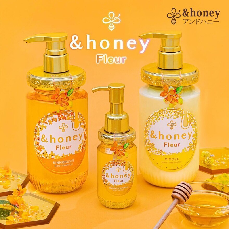 &HONEY Fleur Kinmokusei Moist Shampoo (Soothing Floral Aroma Of