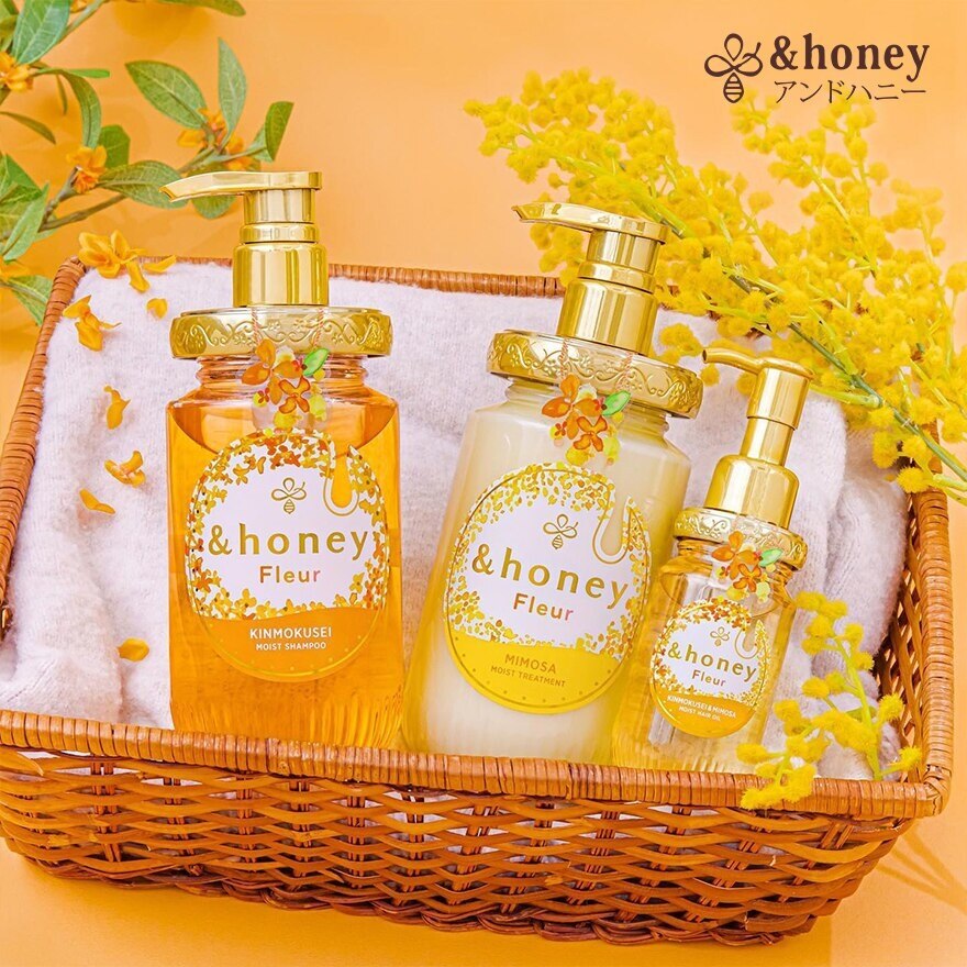 &HONEY Fleur Kinmokusei Moist Shampoo (Soothing Floral Aroma Of