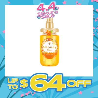 &HONEY - Fleur Kinmokusei Moist Shampoo (Soothing Floral Aroma Of Osmanthus) 450ml