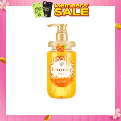&HONEY Fleur Kinmokusei Moist Shampoo (Soothing Floral Aroma Of Osmanthus) 450ml