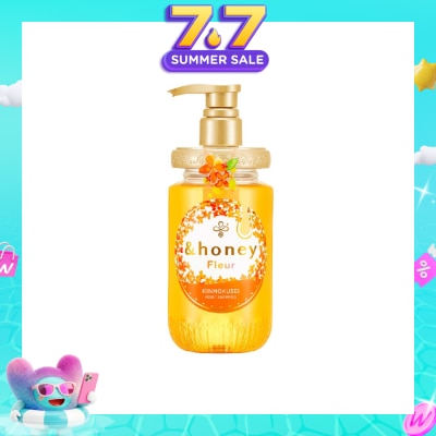 &HONEY - Fleur Kinmokusei Moist Shampoo (Soothing Floral Aroma Of Osmanthus) 450ml