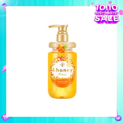 &HONEY Fleur Kinmokusei Moist Shampoo (Soothing Floral Aroma Of Osmanthus) 450ml