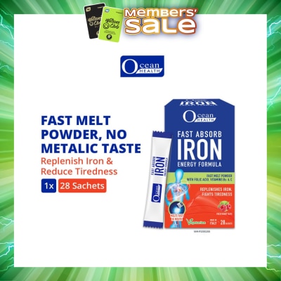OCEAN HEALTH - Iron Energy Formula 28s