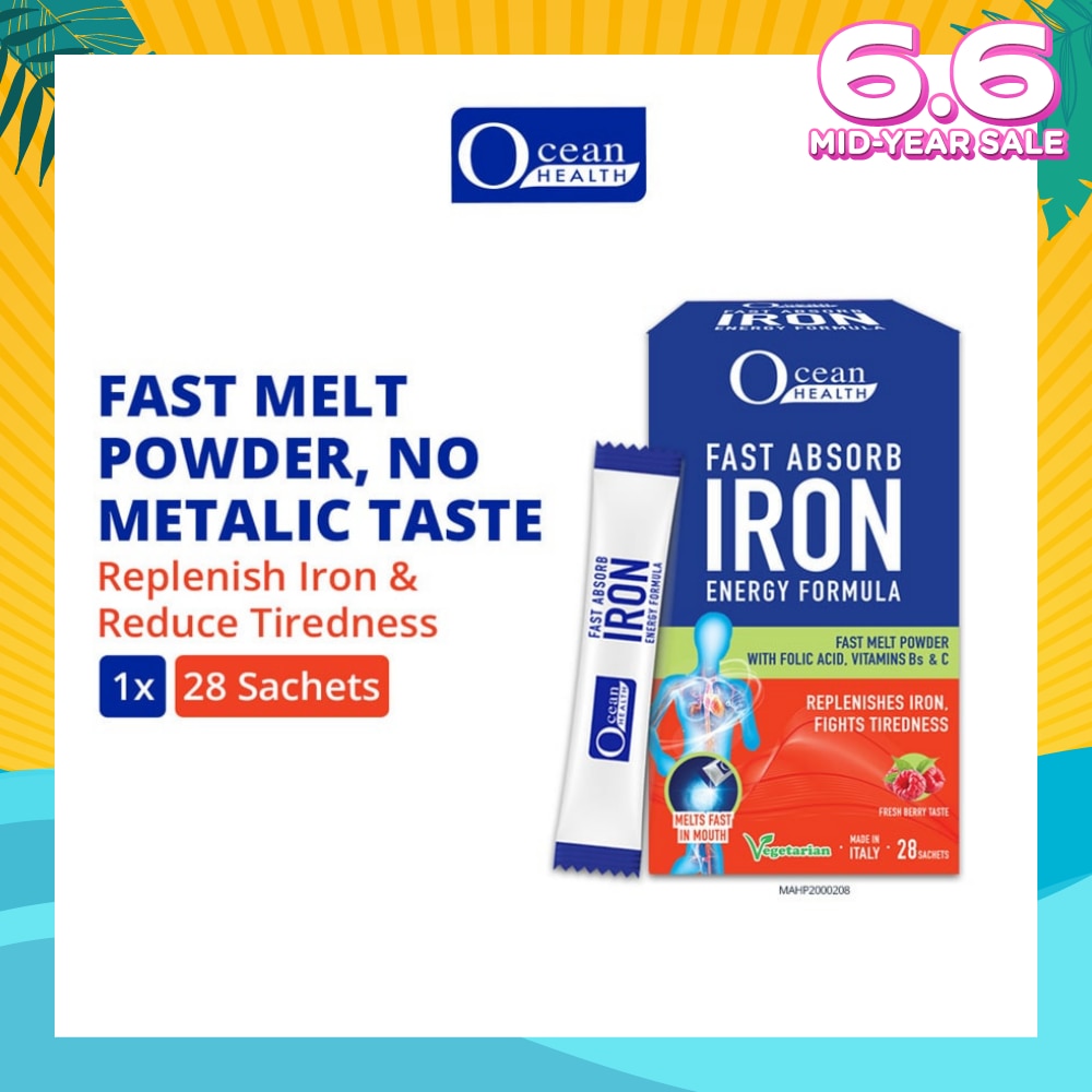 Iron Energy Formula 28 sac (Expiry: Oct`2025)