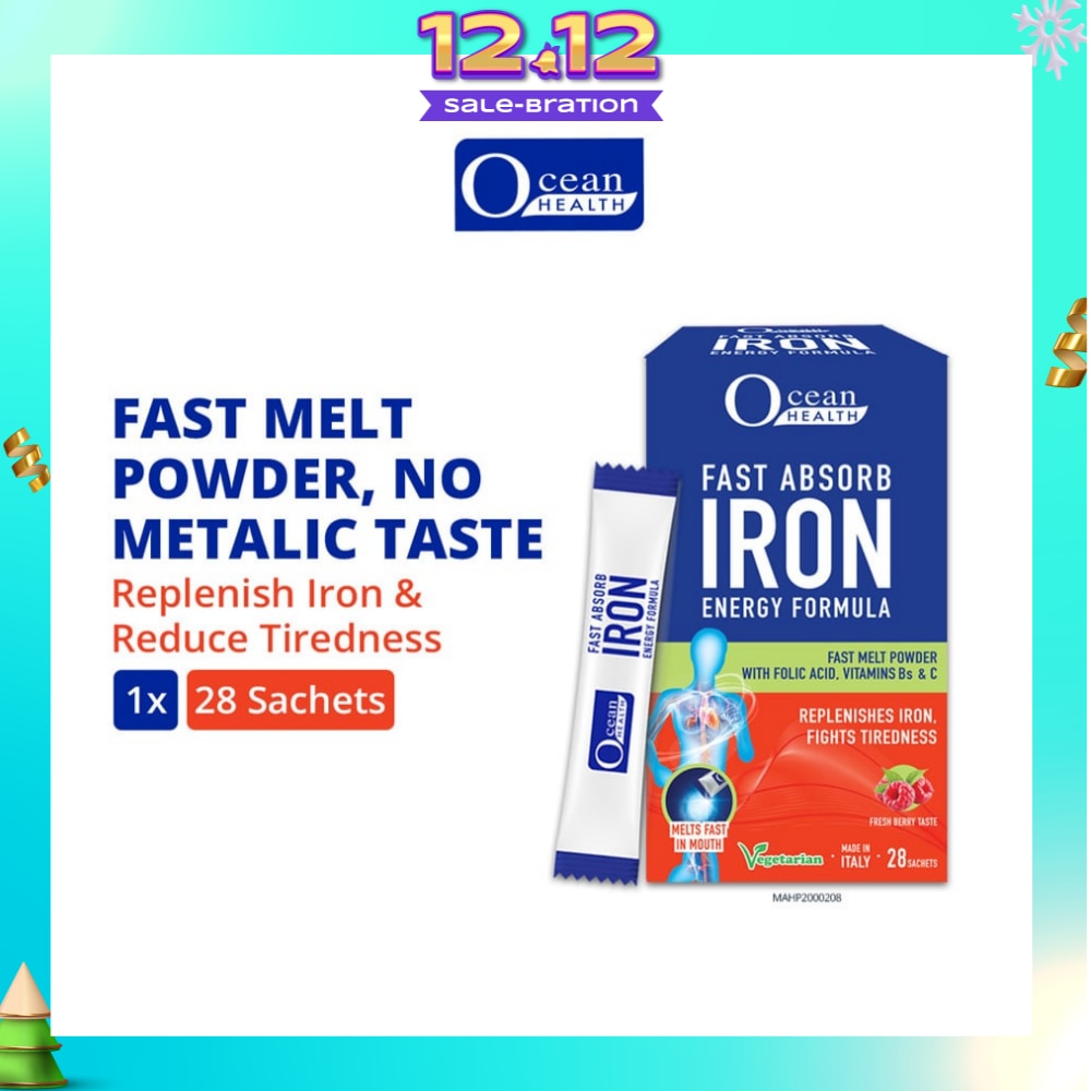 Iron Energy Formula 28 sac (Expiry: Oct`2025)