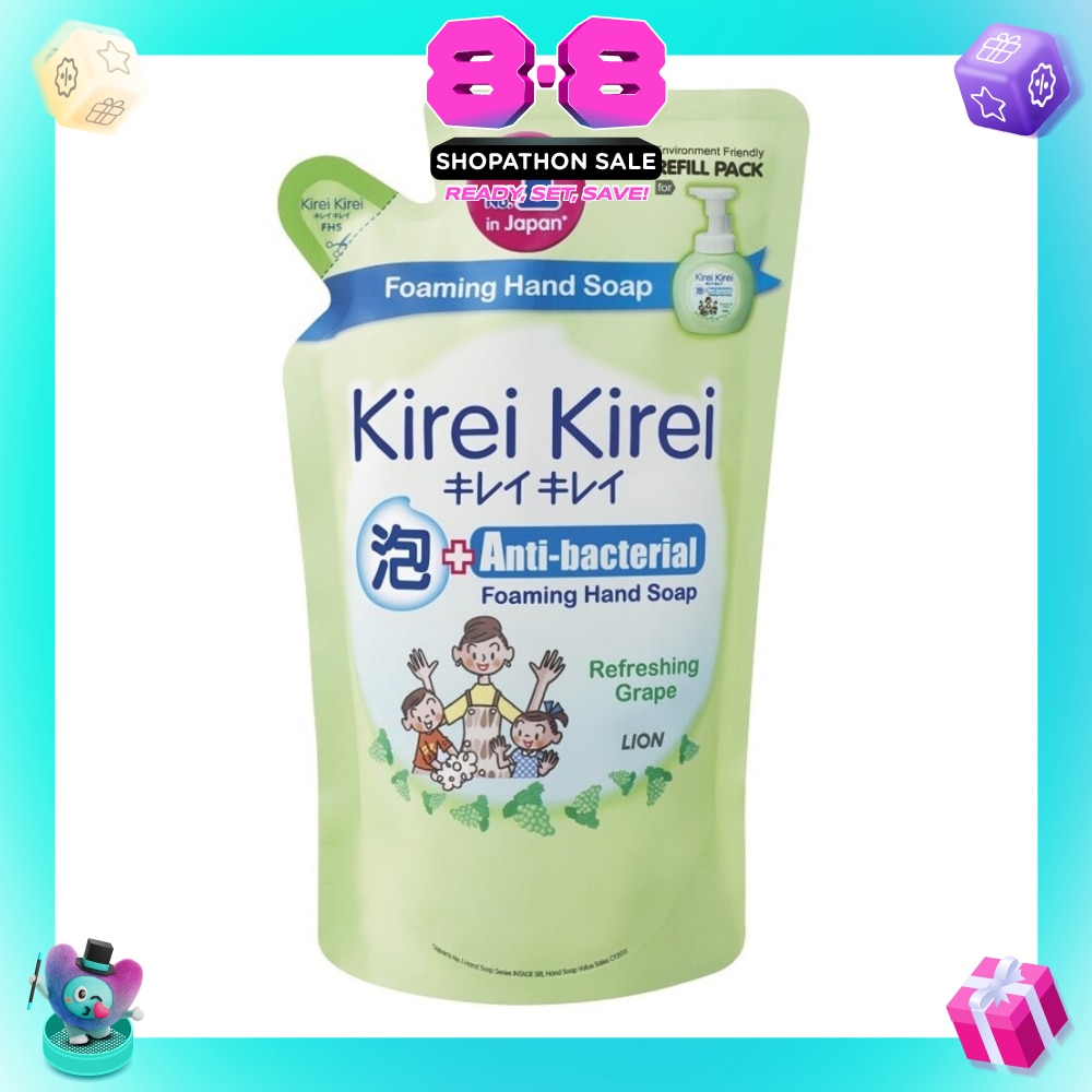 Anti-Bacterial Foaming Hand Soap Refreshing Grape 200ml