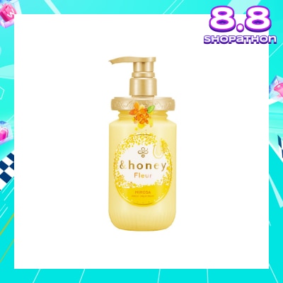 &HONEY Fleur Kinmokusei Moist Treatment (Soothing Floral Aroma Of Osmanthus) 450g