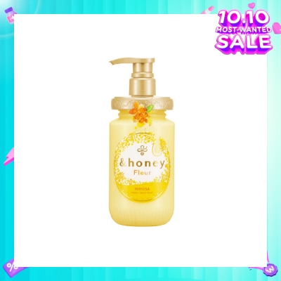 &HONEY Fleur Kinmokusei Moist Treatment (Soothing Floral Aroma Of Osmanthus) 450g