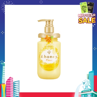 &HONEY Fleur Kinmokusei Moist Treatment (Soothing Floral Aroma Of Osmanthus) 450g