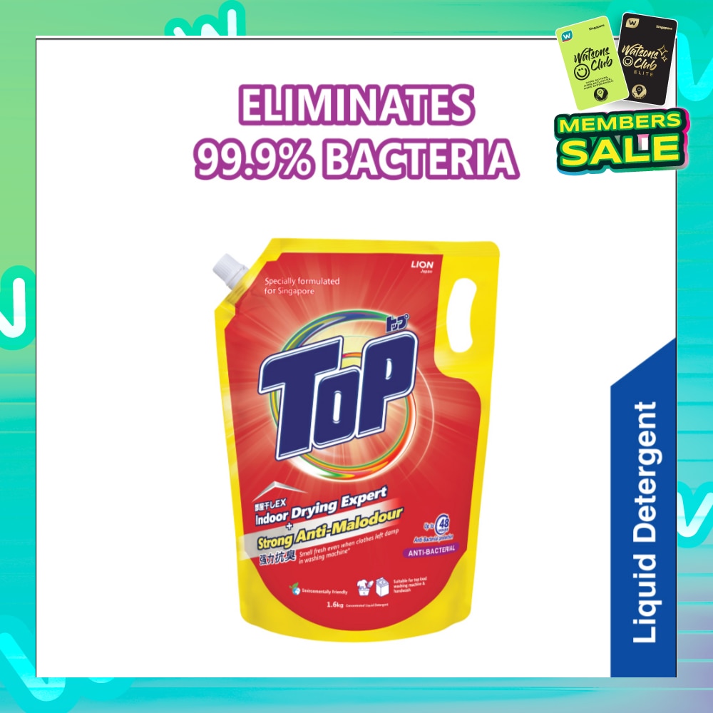 Concentrated Liquid Detergent Anti-Bacterial Refill 1.6kg